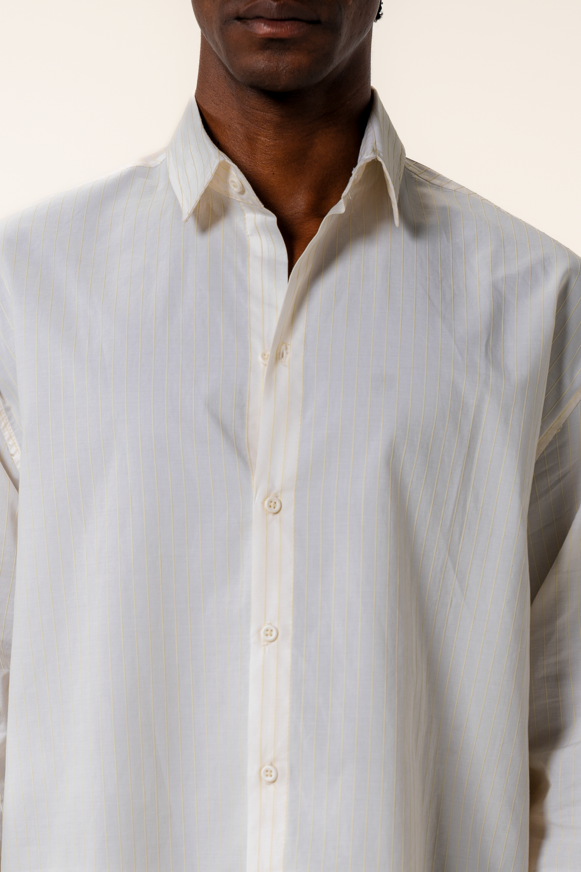 Long Sleeve Pinstripe Shirt