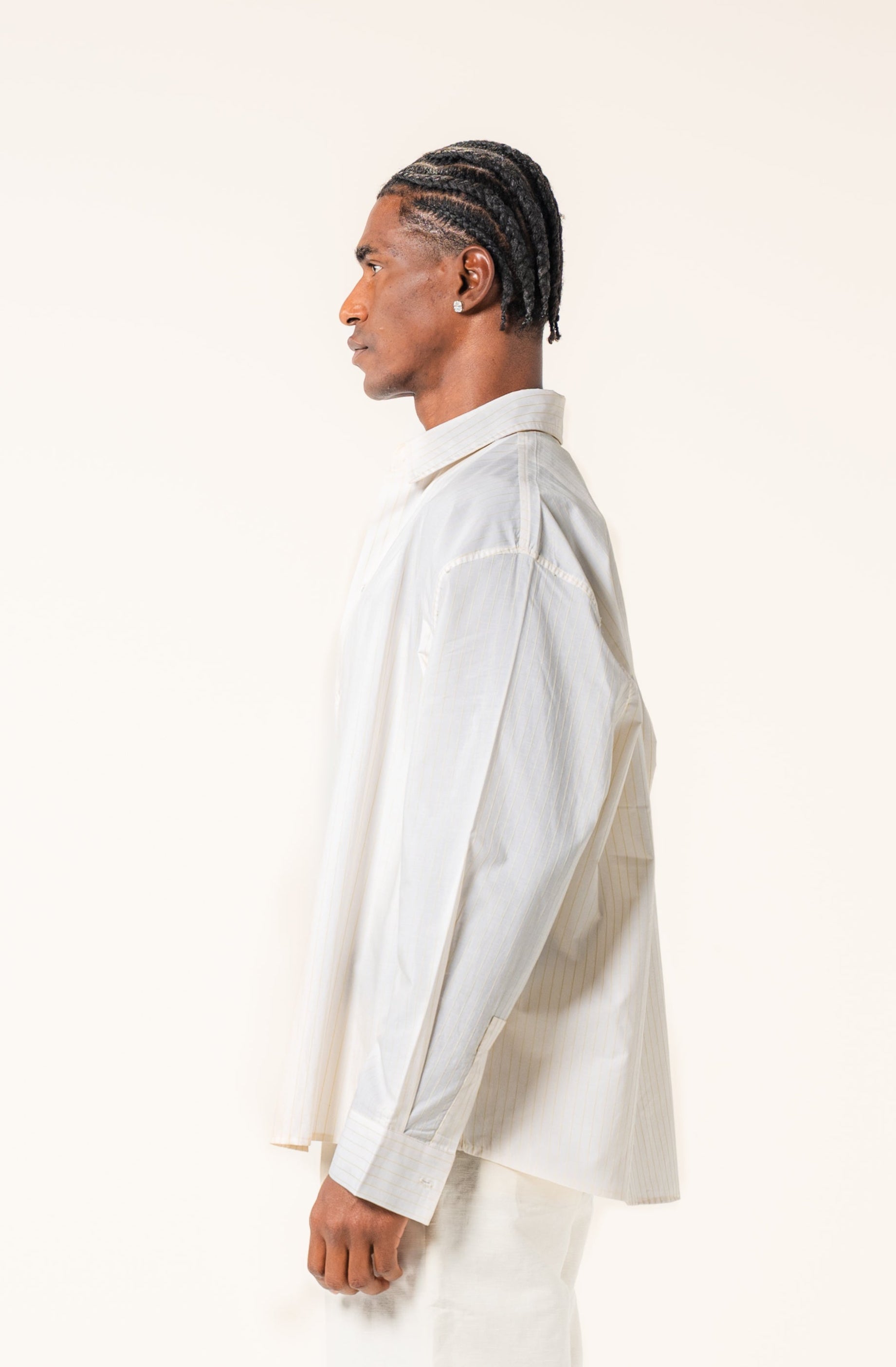 Long Sleeve Pinstripe Shirt