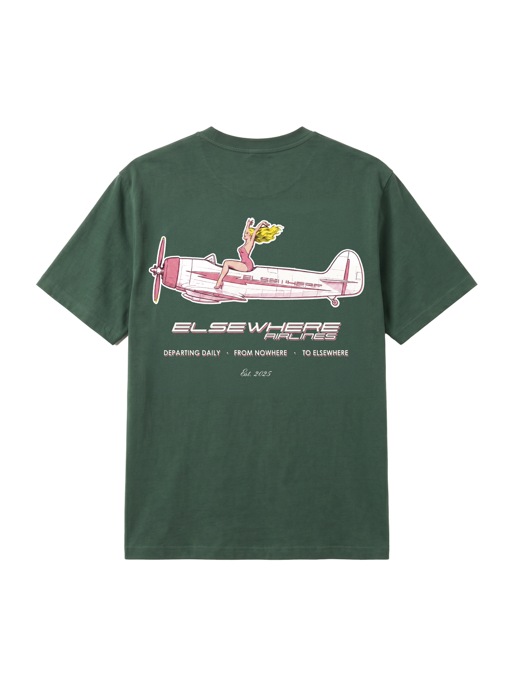 Airlines Green Tee