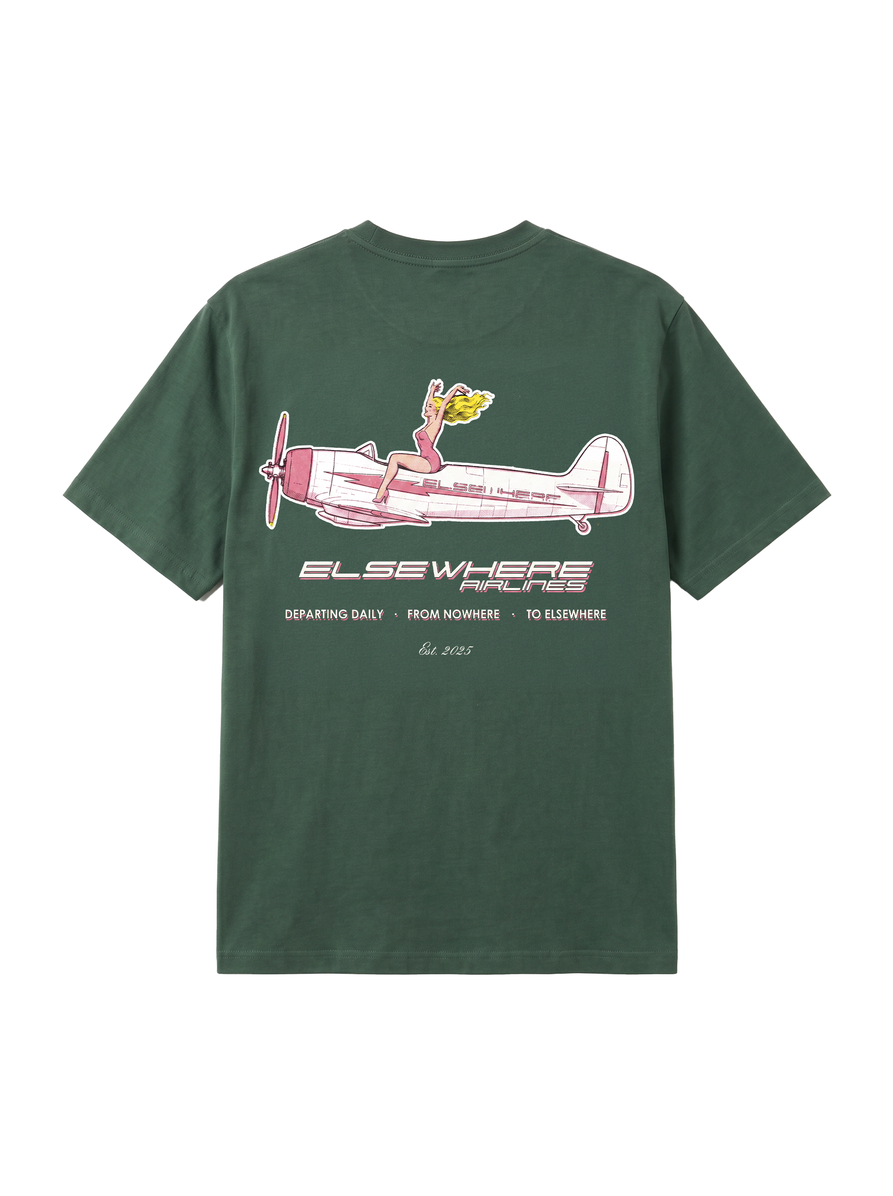 Airlines Green Tee
