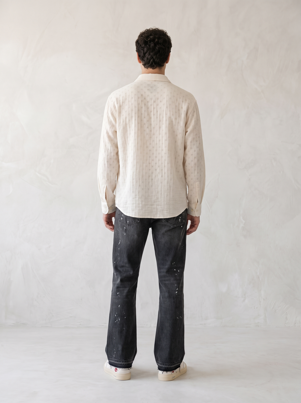 Geometric Flowing Shirt