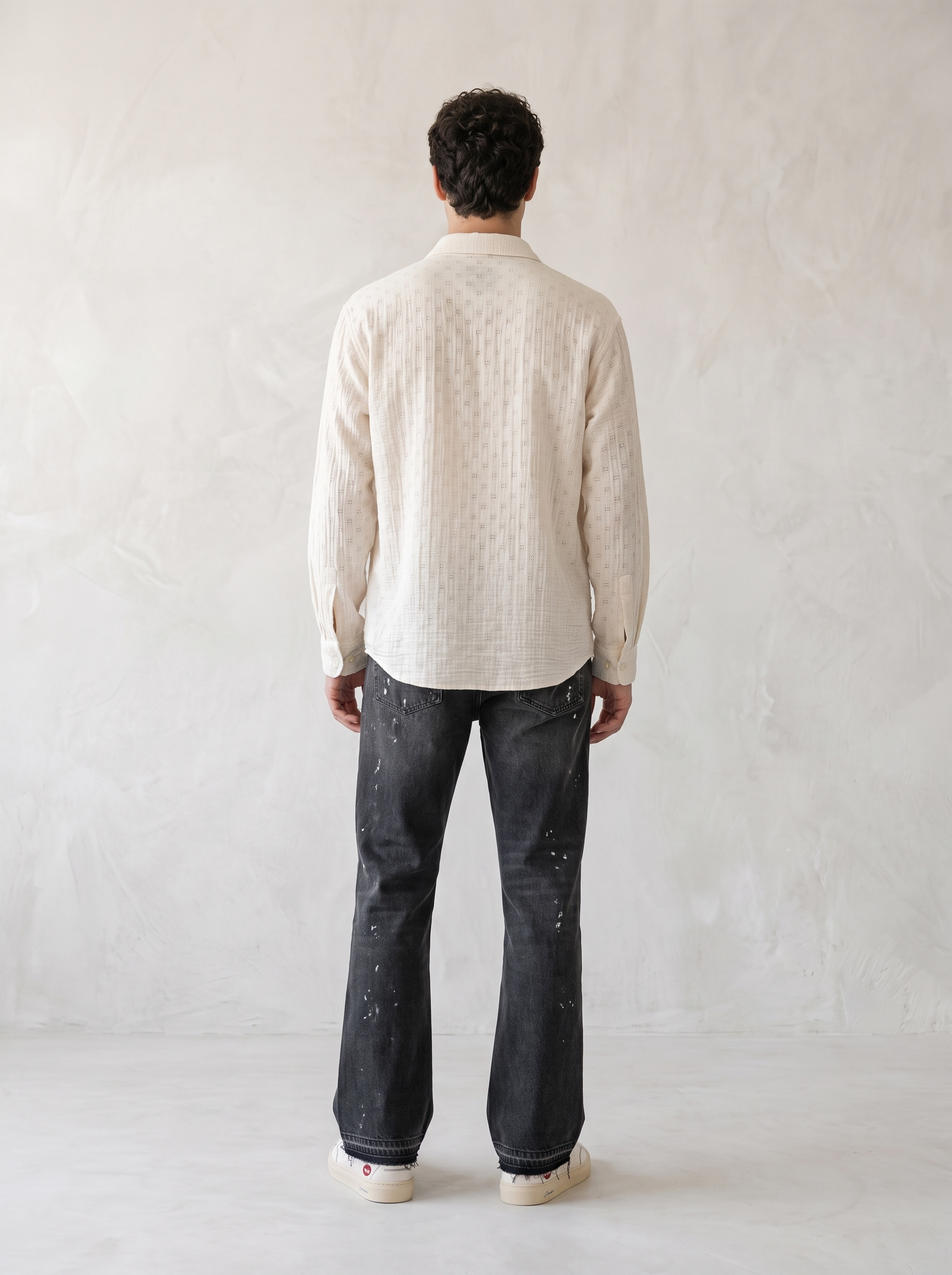 Geometric Flowing Shirt
