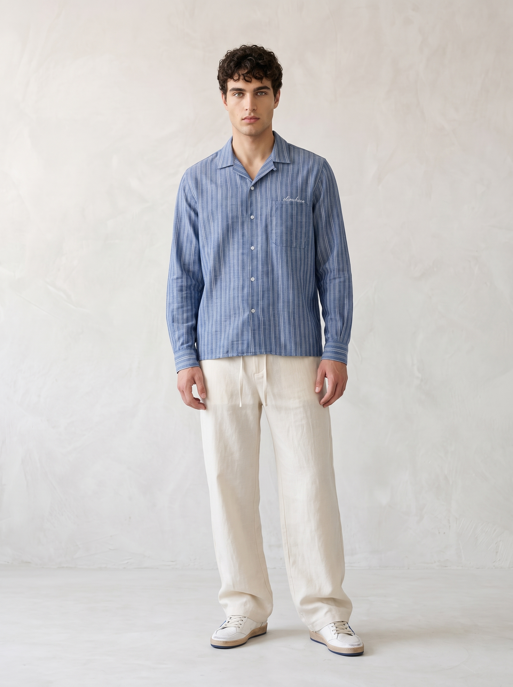 Blue Striped Shirt