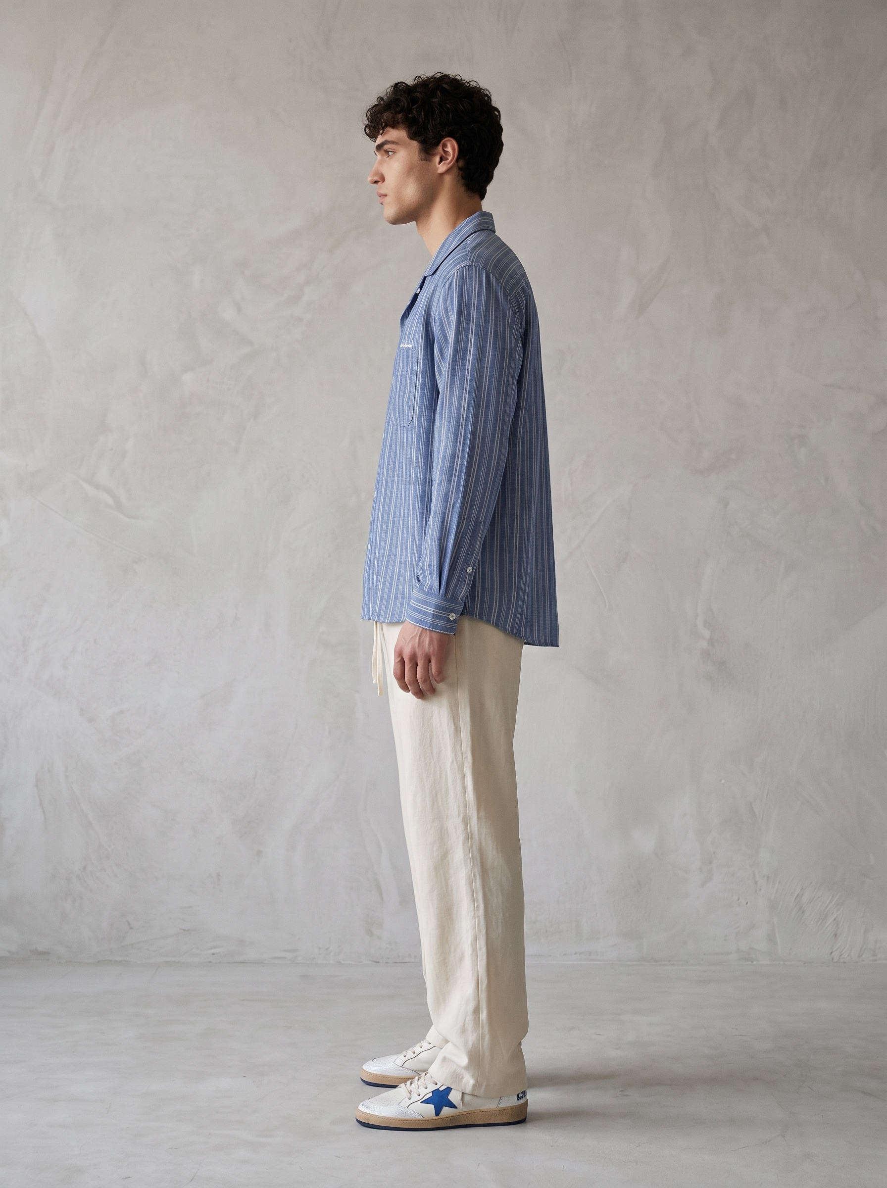 Blue Striped Shirt