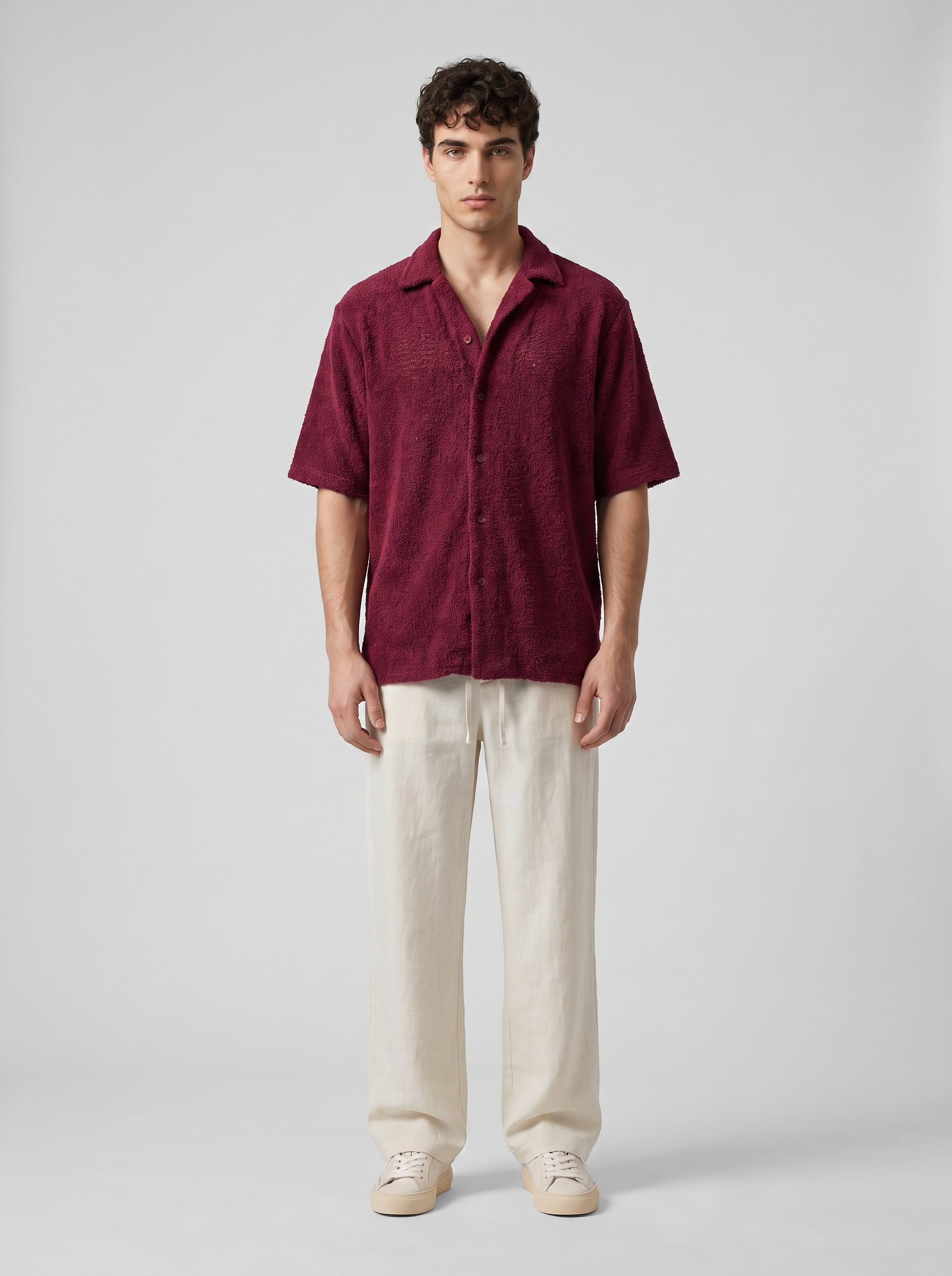 Burgundy Shirt