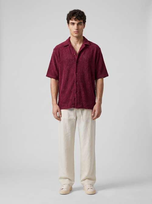 Burgundy Shirt