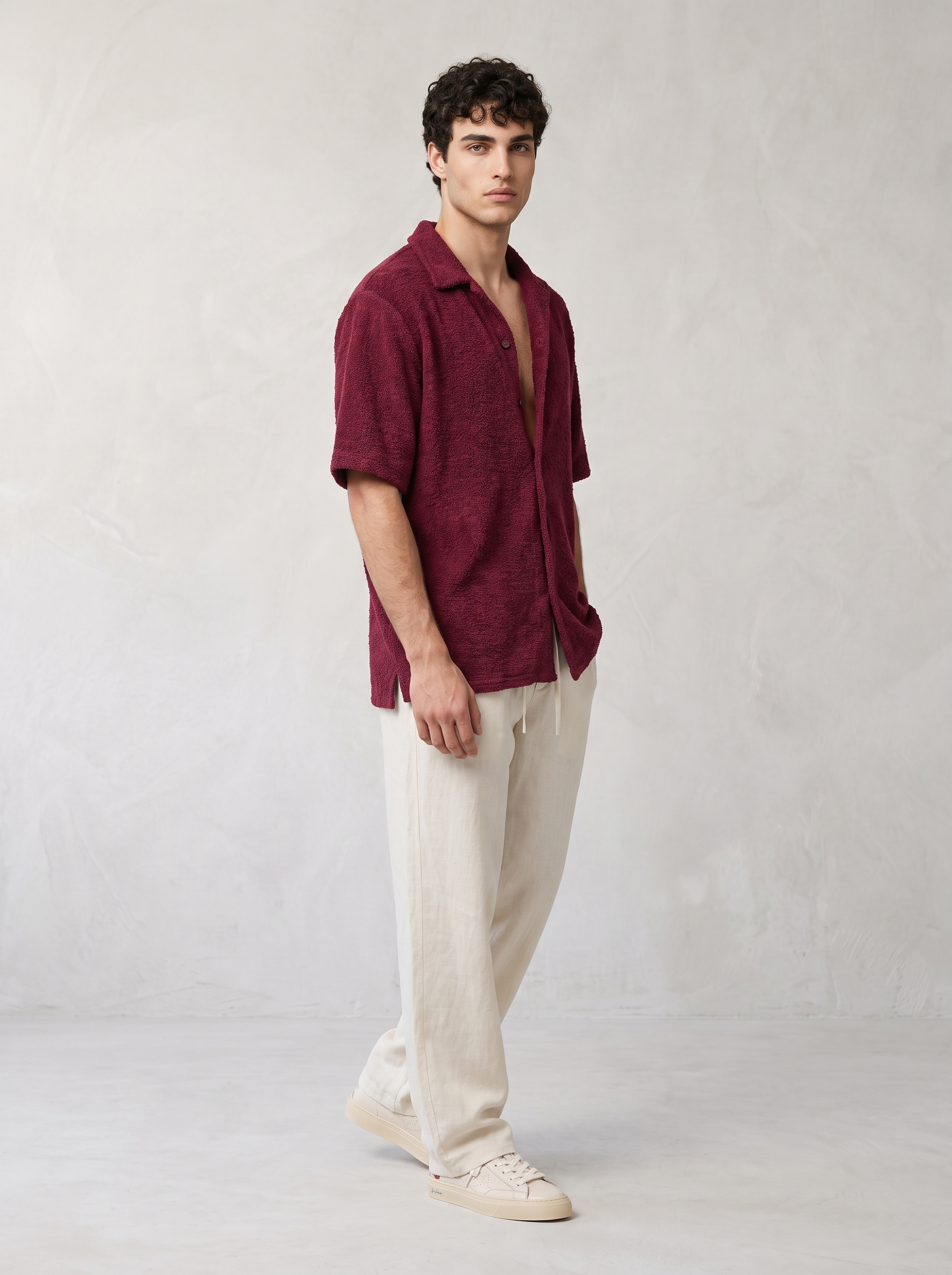 Burgundy Shirt