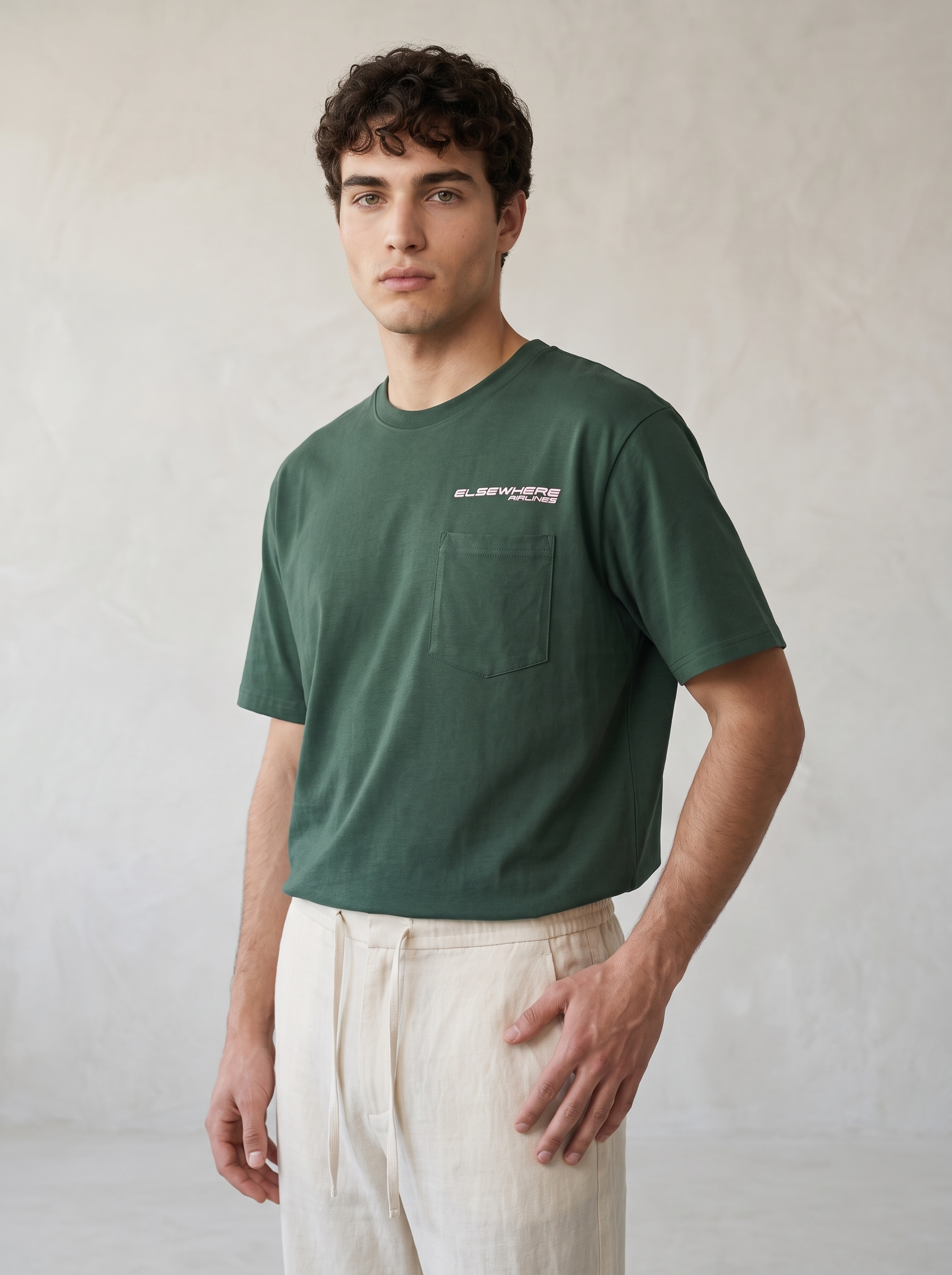 Airlines Green Tee