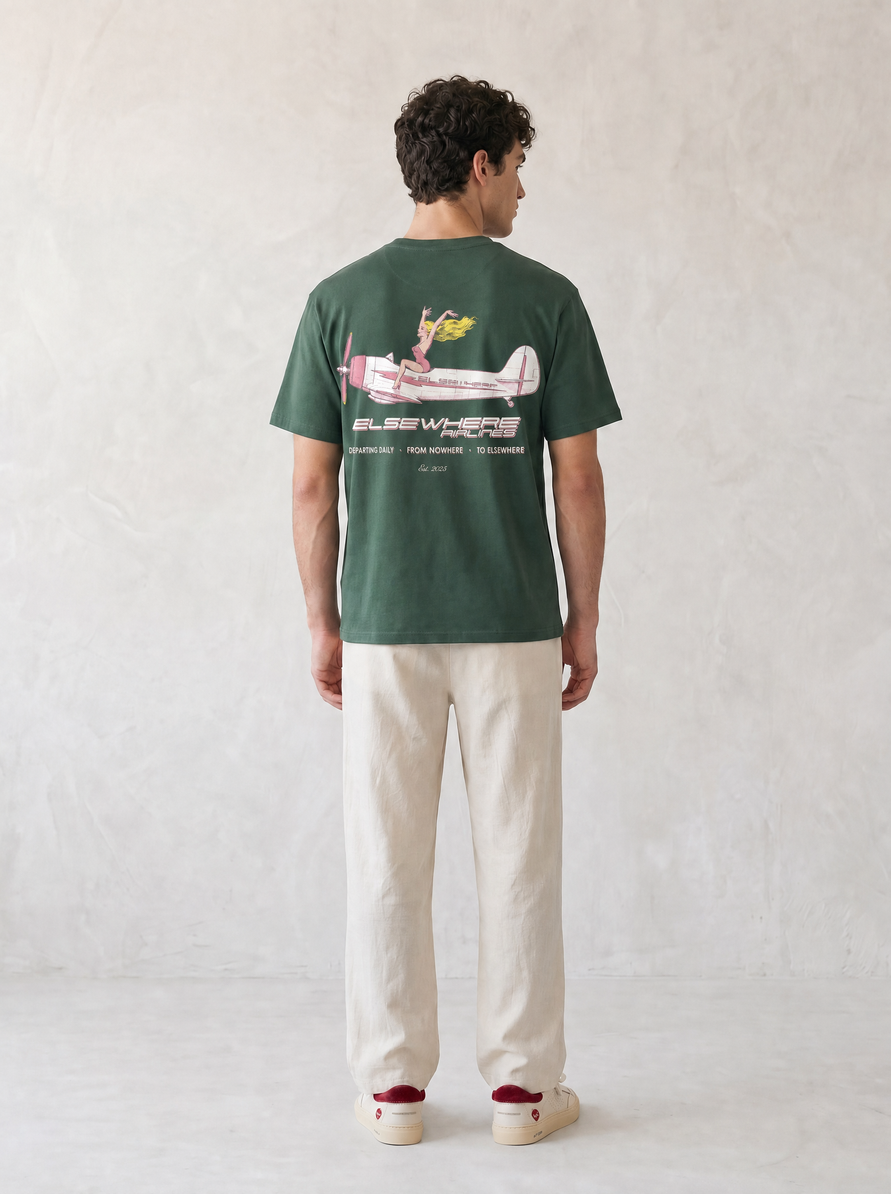 Airlines Green Tee