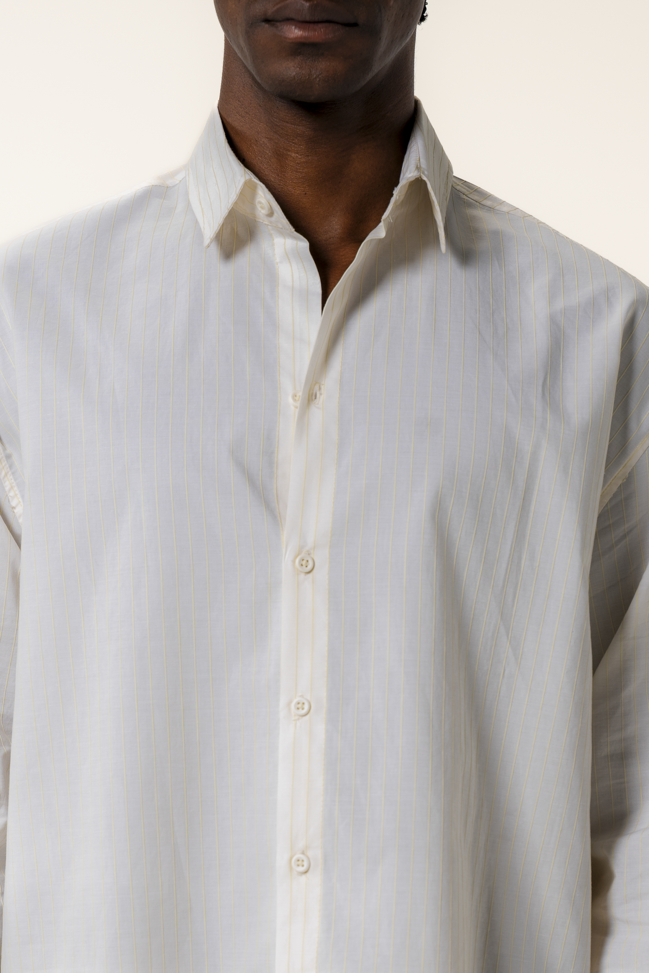 Long Sleeve Pinstripe Shirt