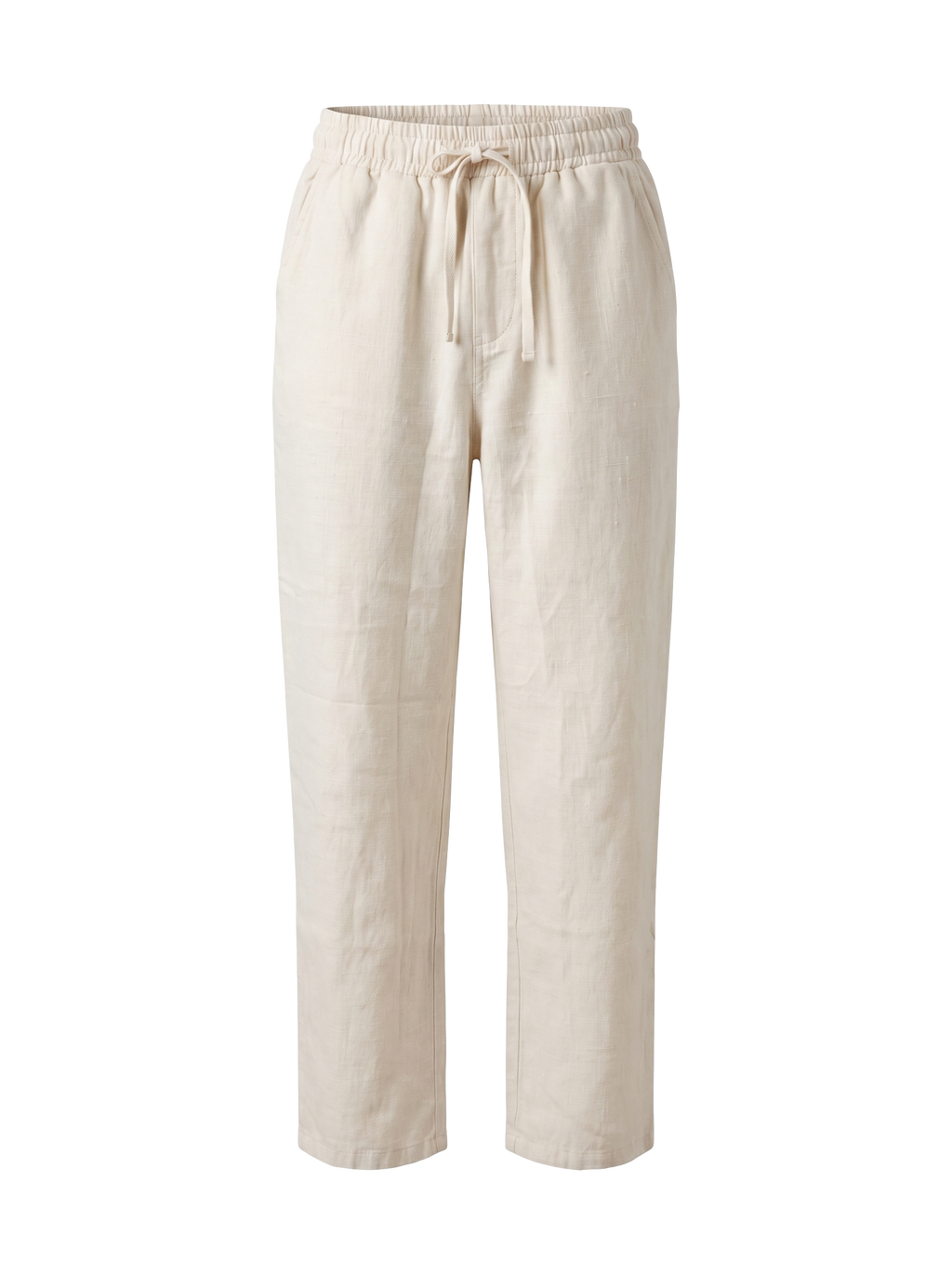 Wide Leg Linen Trousers