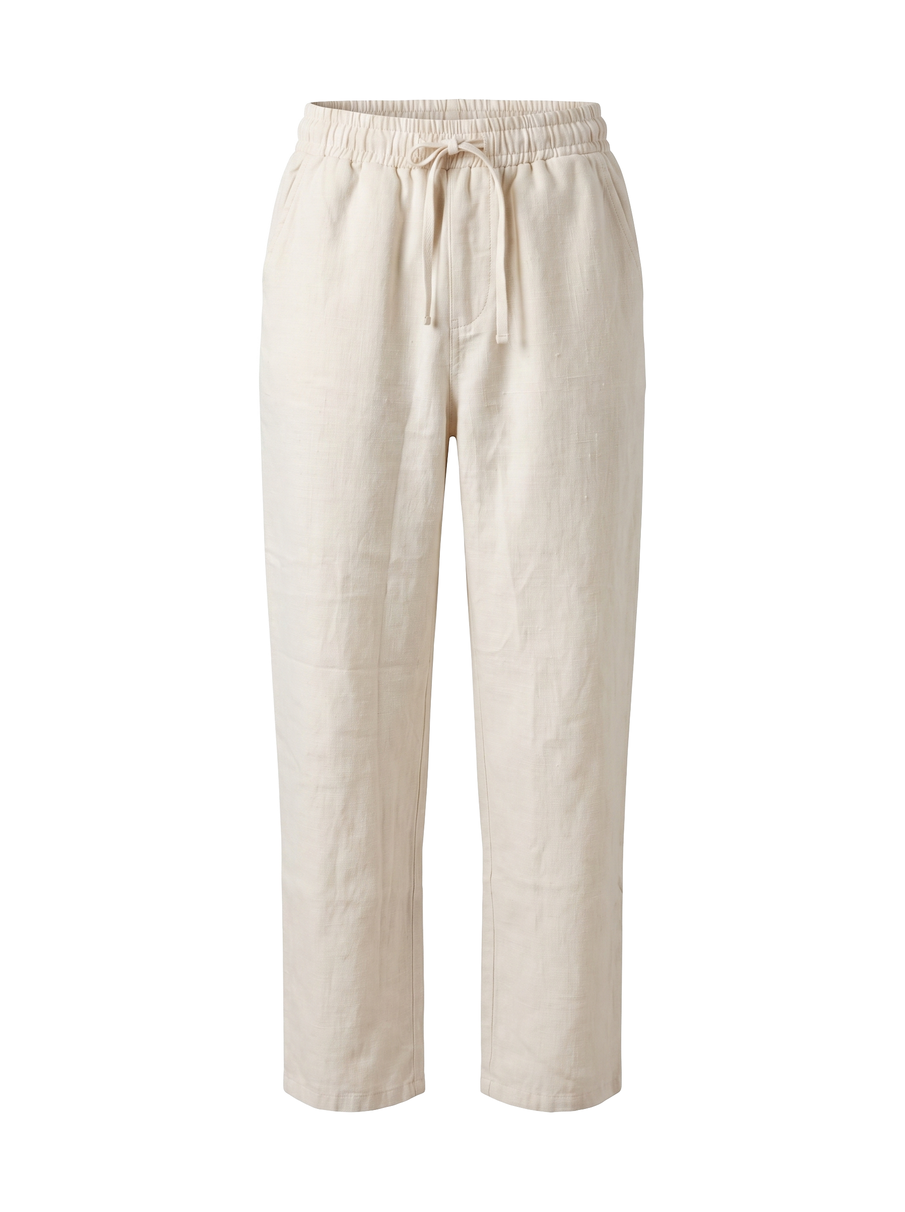 Wide Leg Linen Trousers