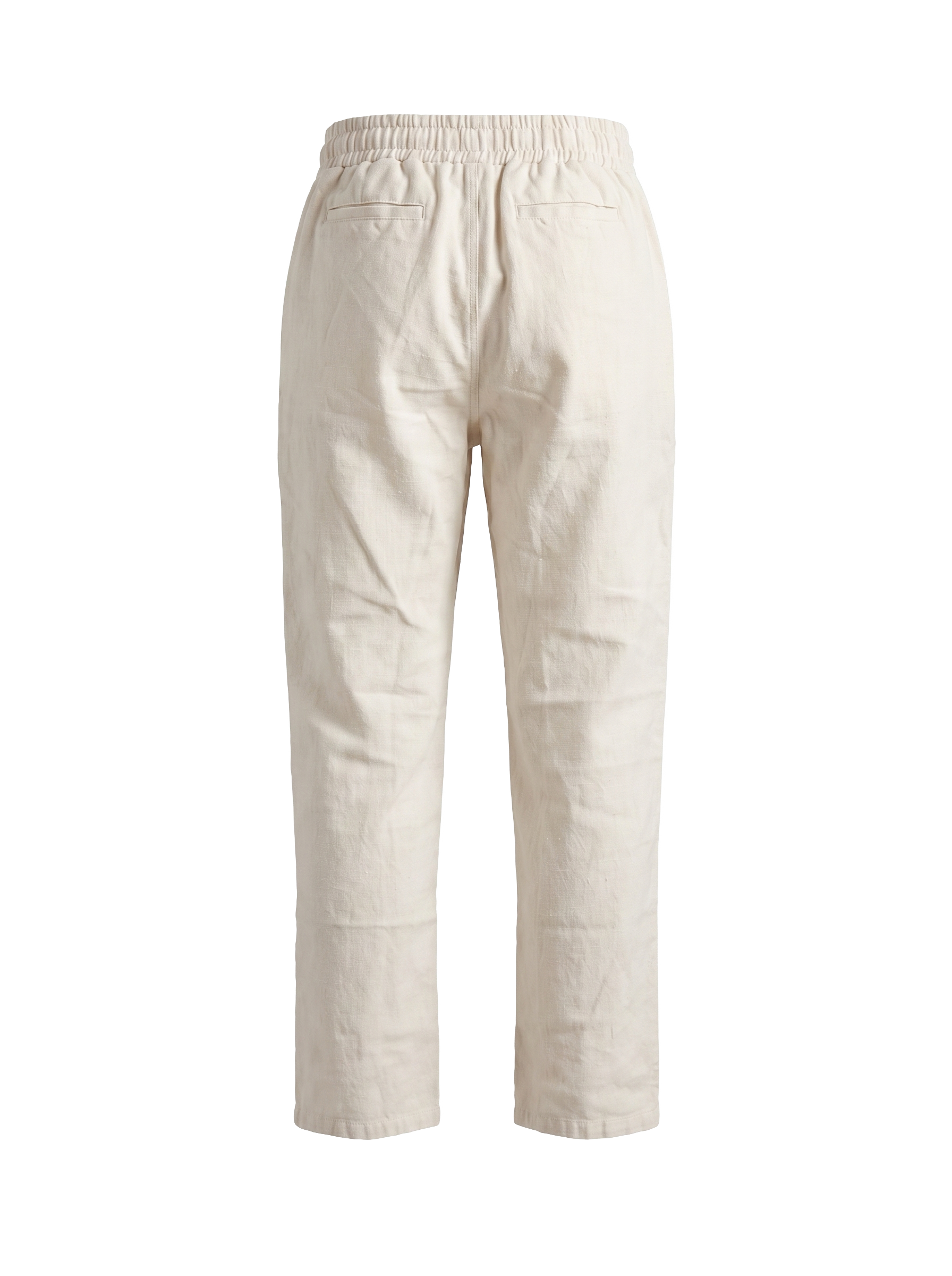 Wide Leg Linen Trousers