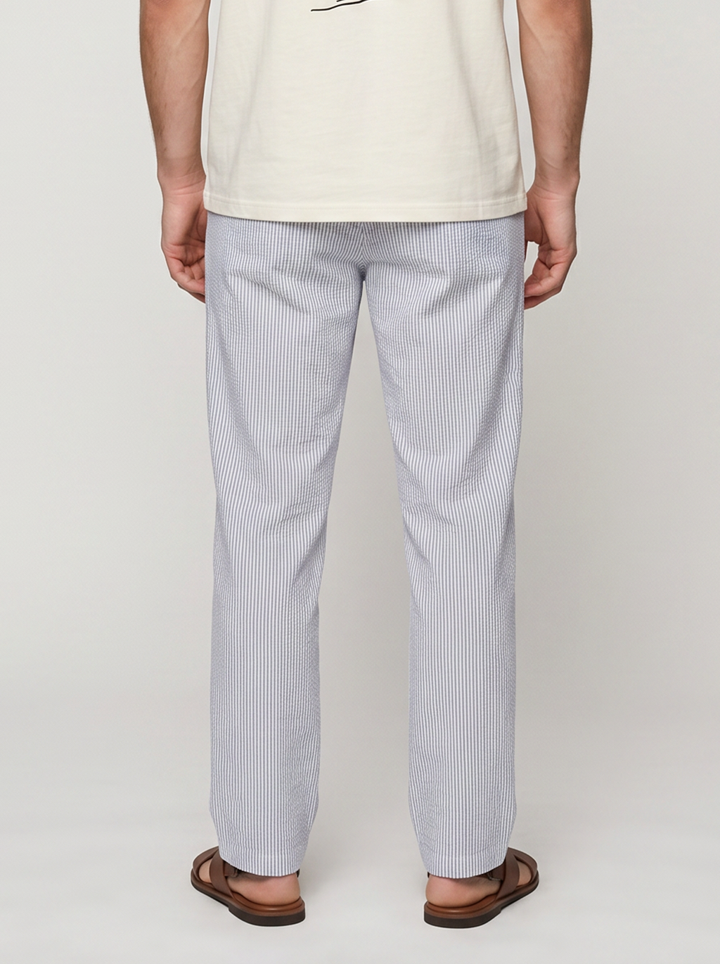 Striped Linen Trousers