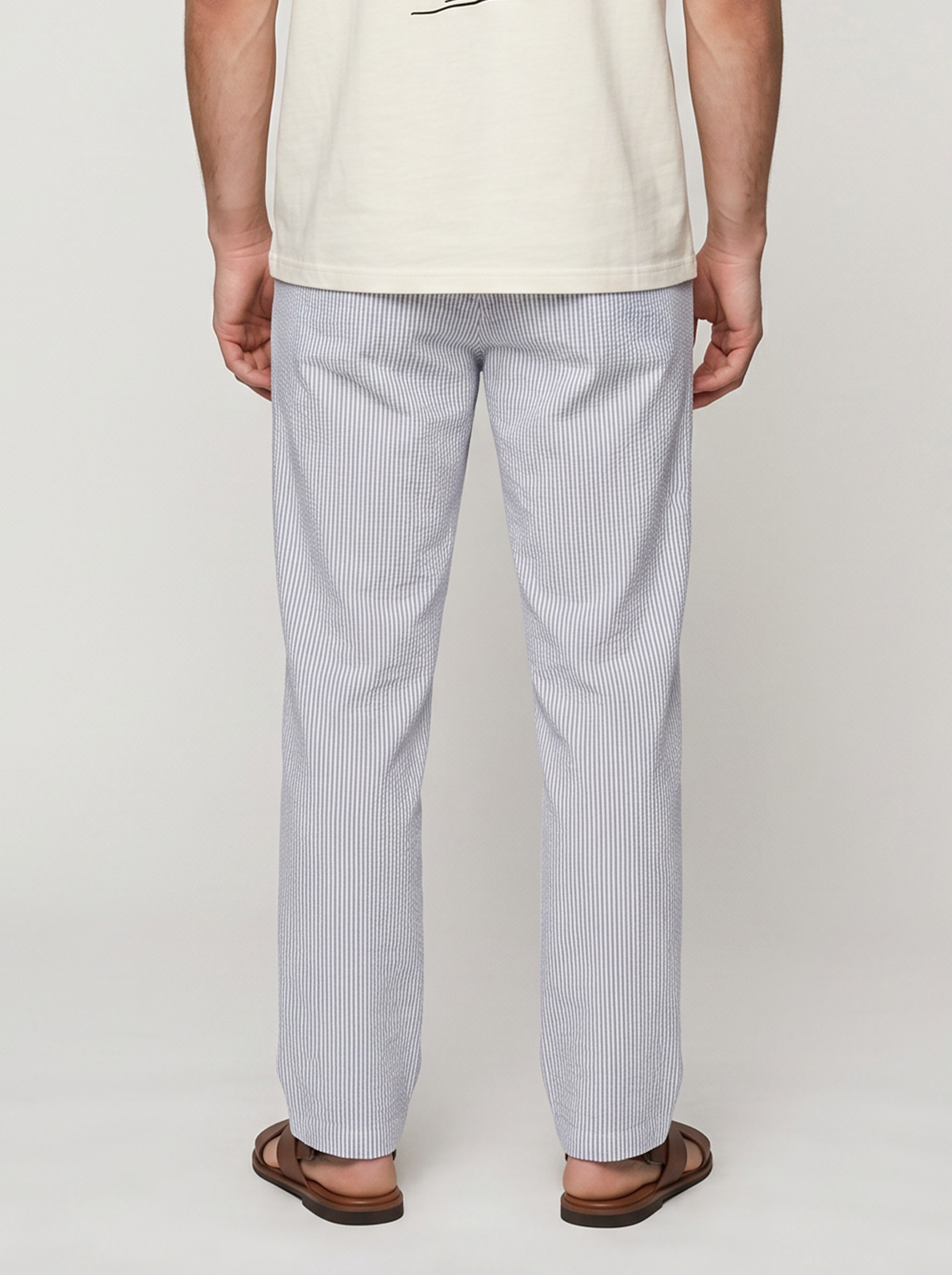 Striped Linen Trousers