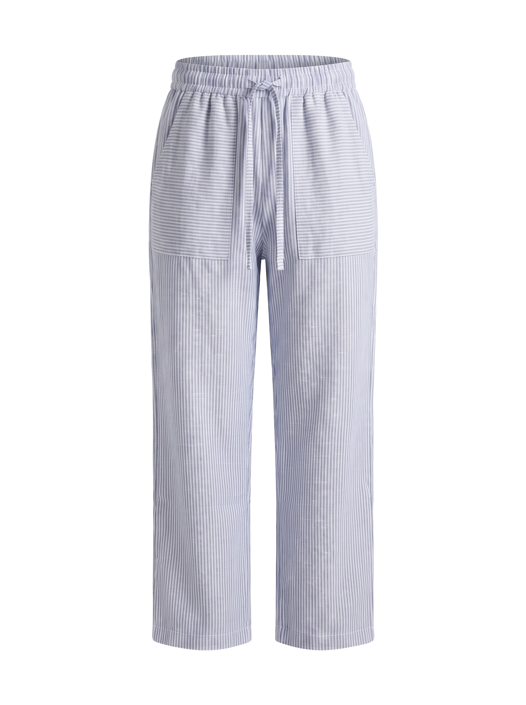 Striped Linen Trousers